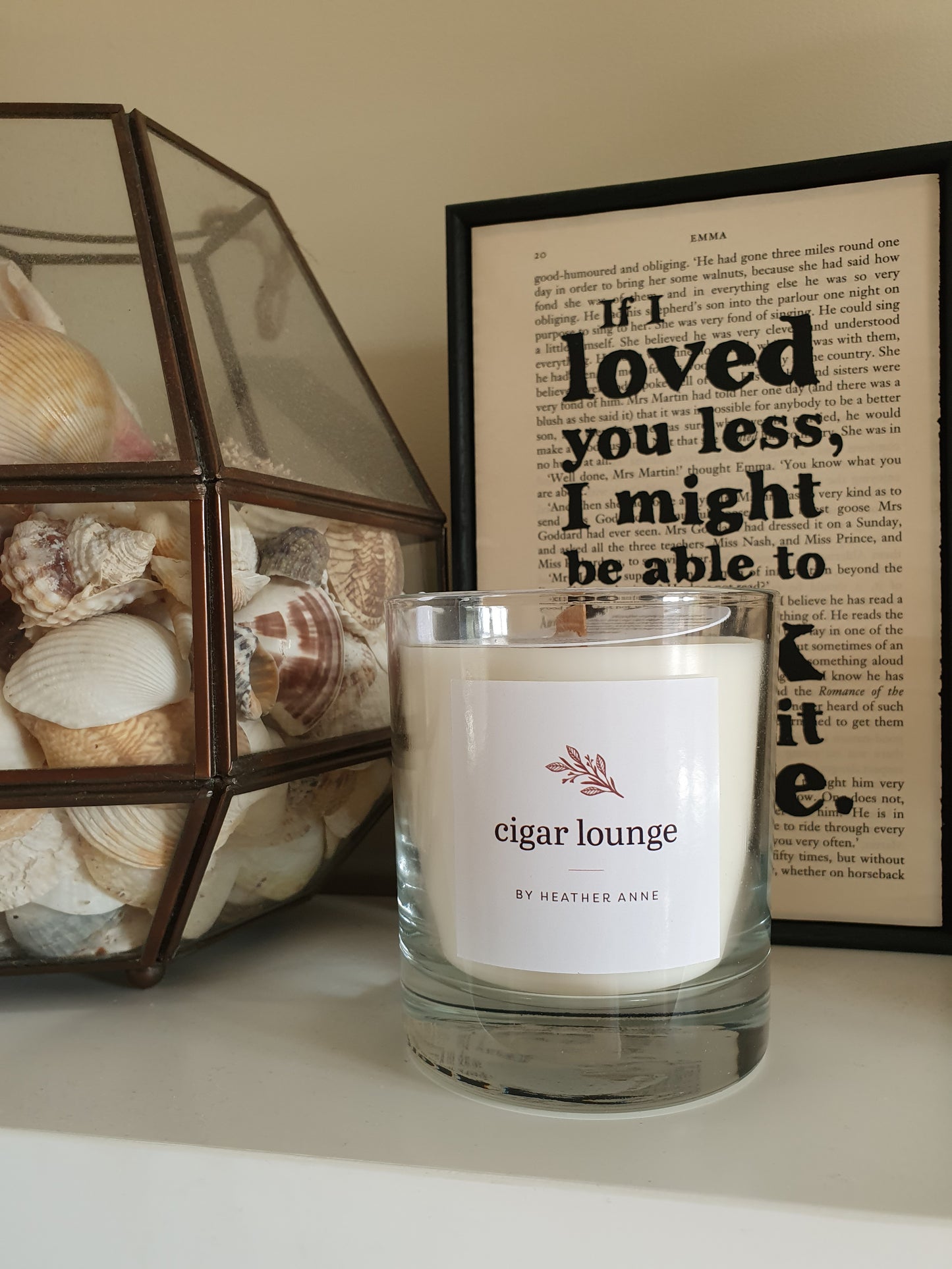 Cigar Lounge Woodwick Candle