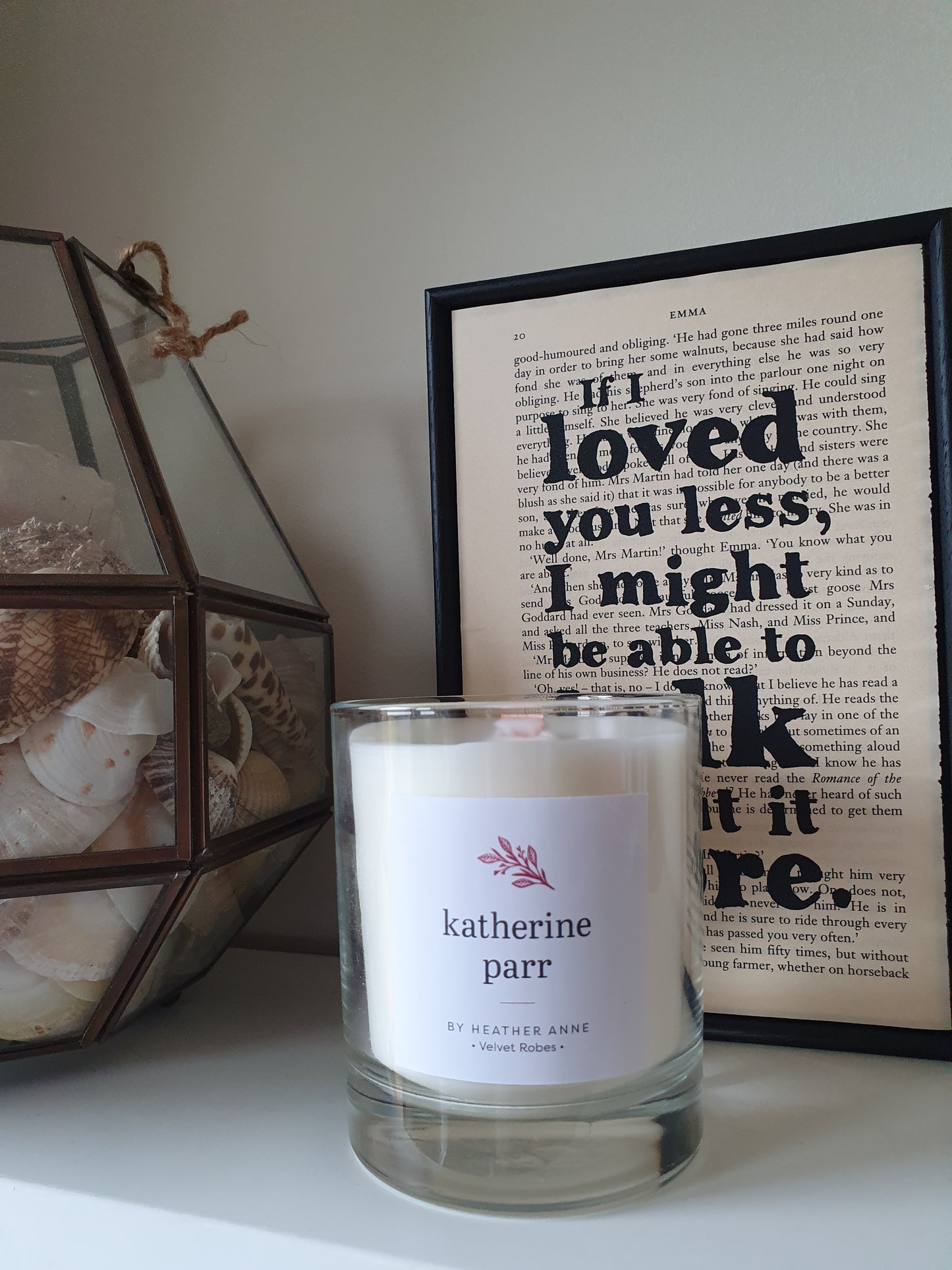 Katherine Parr Woodwick Candle