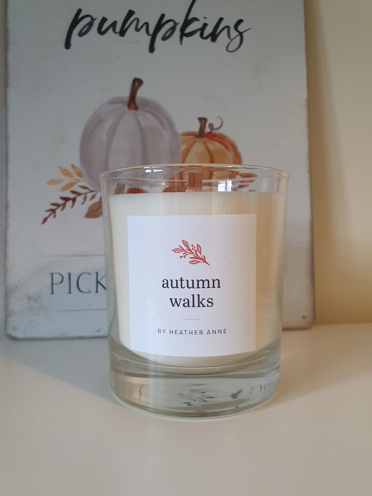 * NEW * Autumn Walk Woodwick Candle