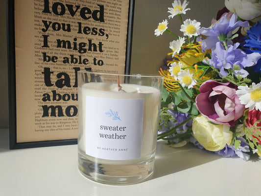 * NEW * Sweater Weather Woodwick Candle