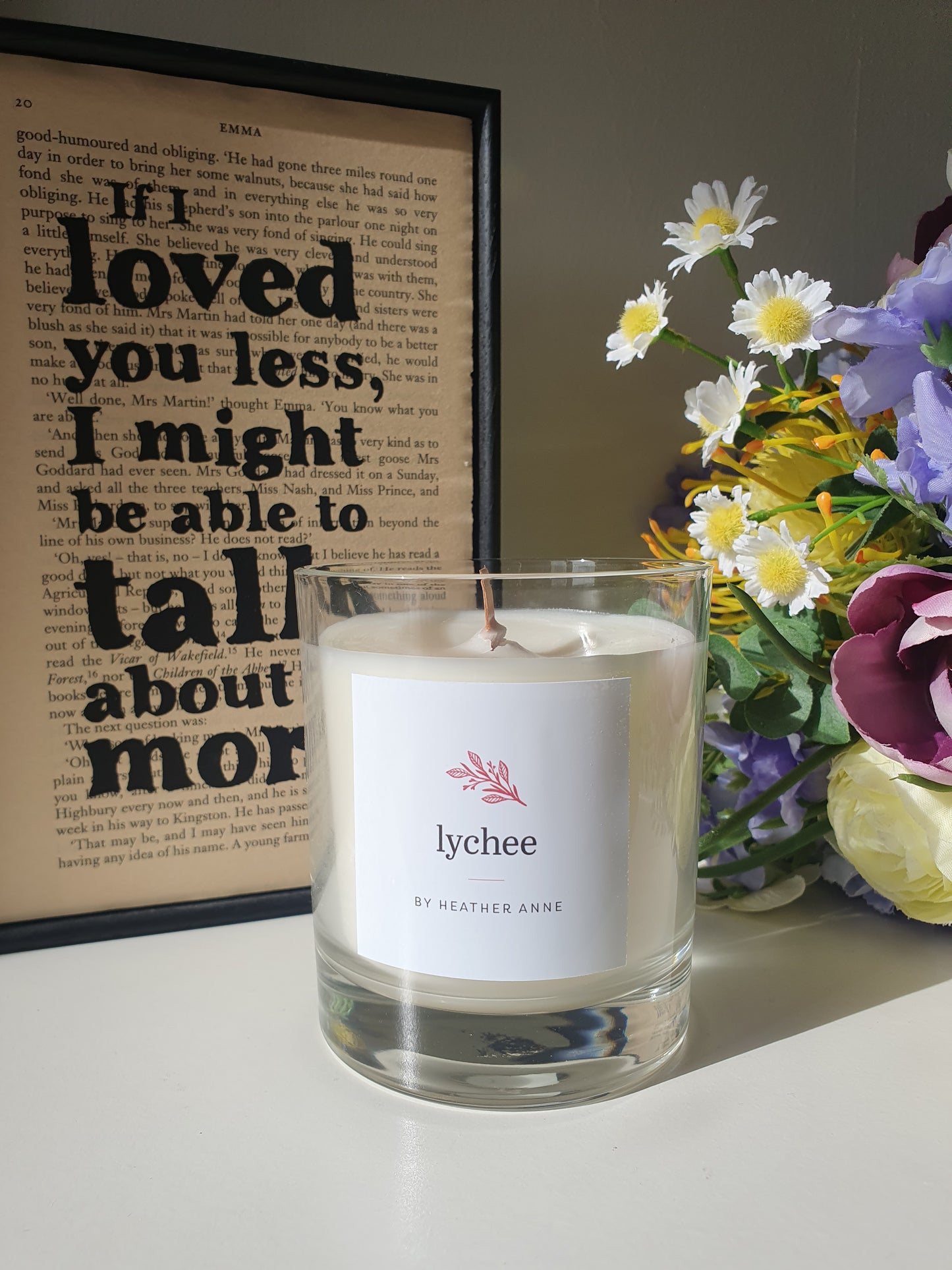 Lychee Woodwick Candle