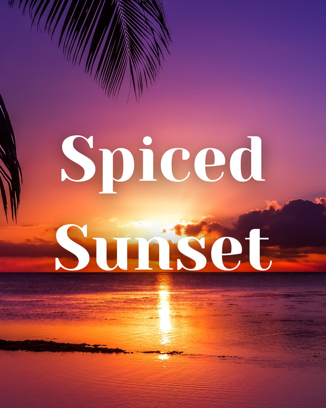 * NEW * Spiced Sunset Woodwick Candle