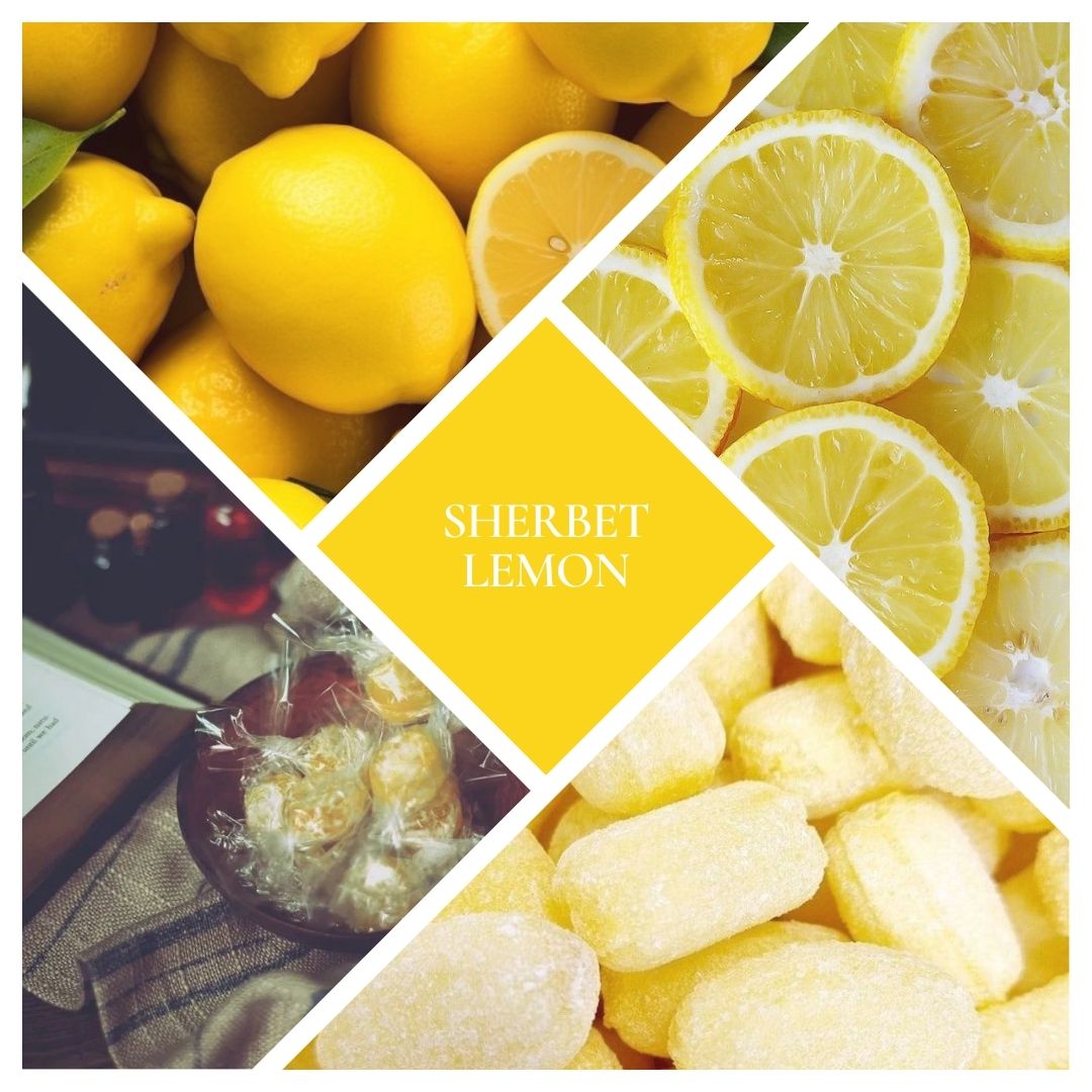 Sherbet Lemon Woodwick Candle