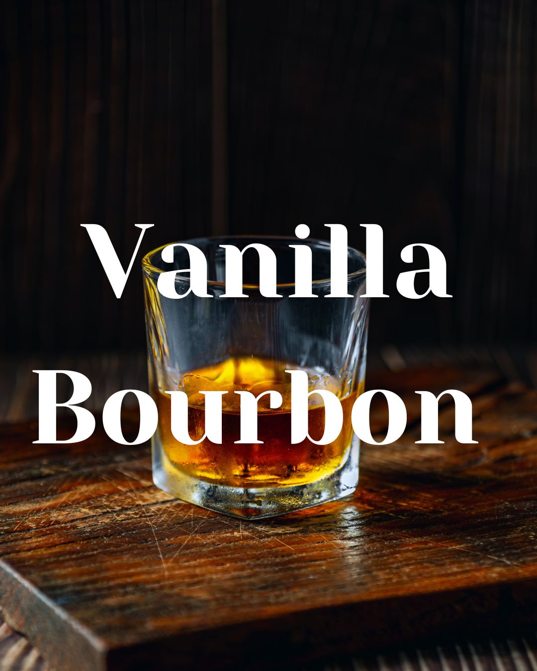* NEW * Vanilla Bourbon Woodwick Candle