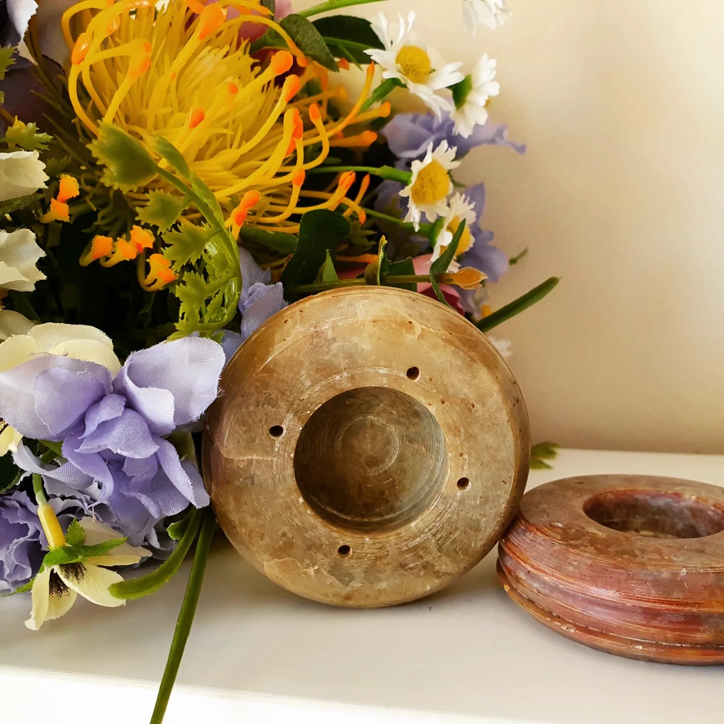 Soapstone Incense Holder