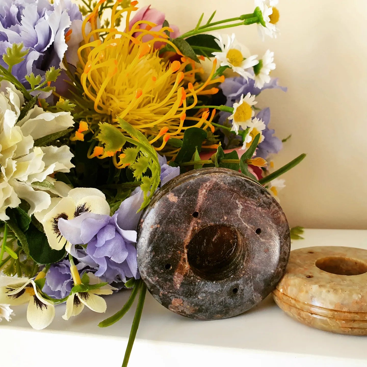 Soapstone Incense Holder
