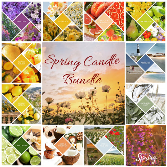 * NEW * Spring Candle Bundle