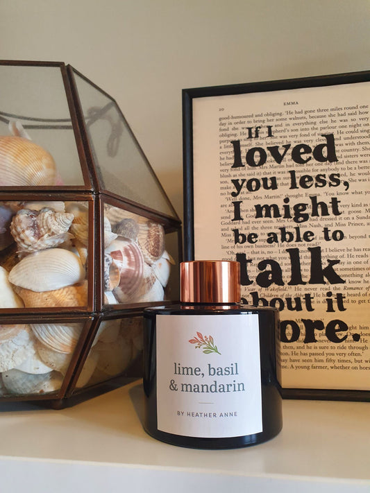 Lime, Basil & Mandarin Reed Diffuser