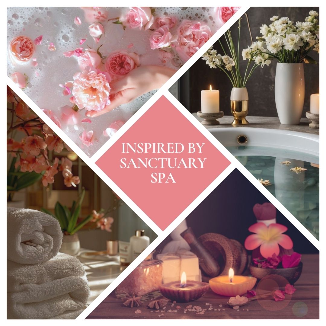 * NEW * Sanctuary Spa Woodwick Candle