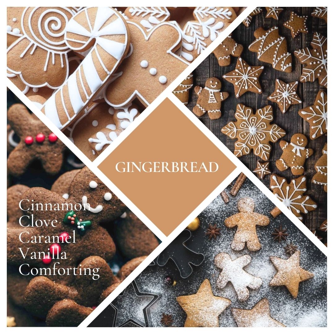 * NEW * Gingerbread Woodwick Candle