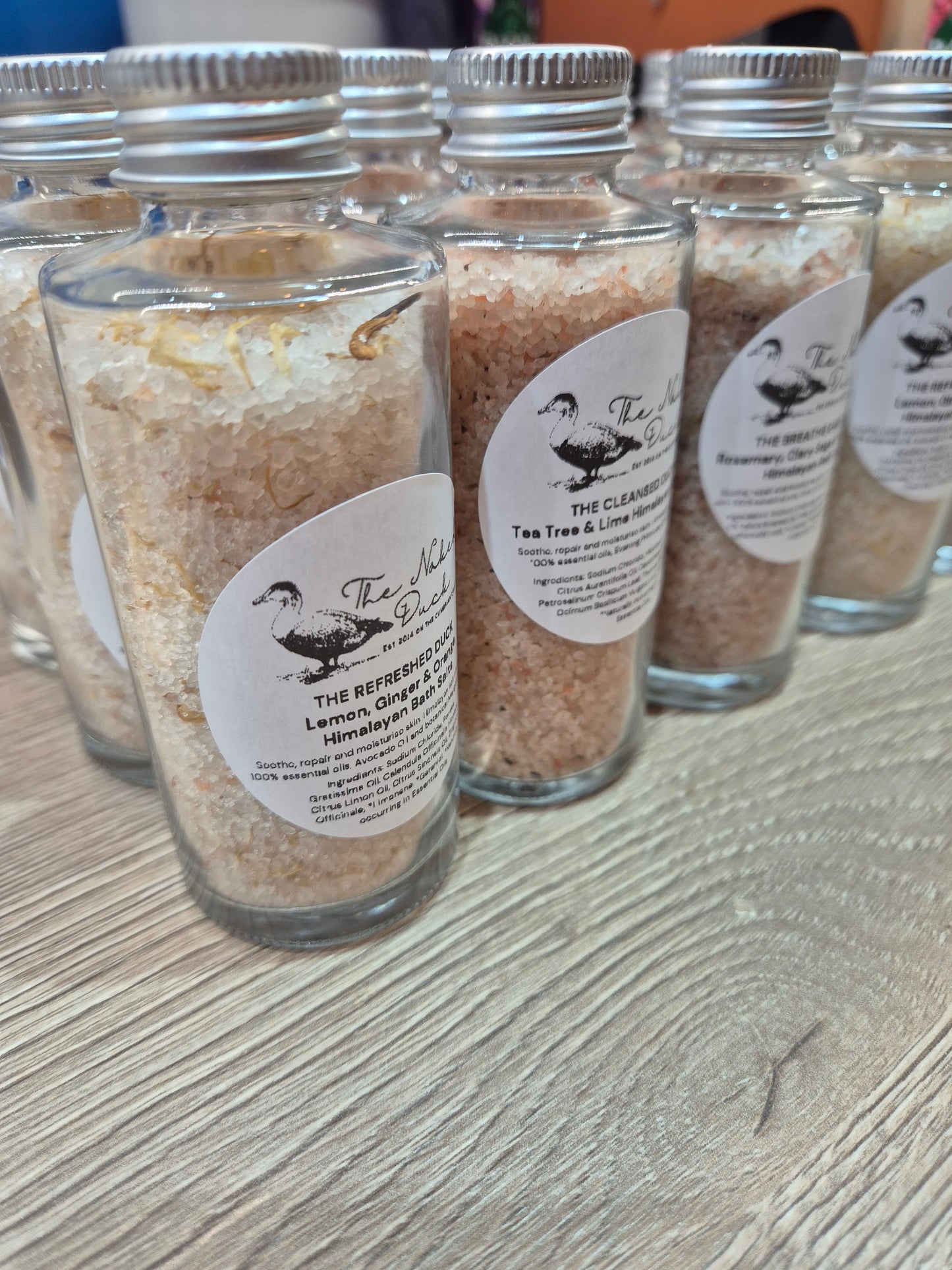 Bath Salts - Glass Jars