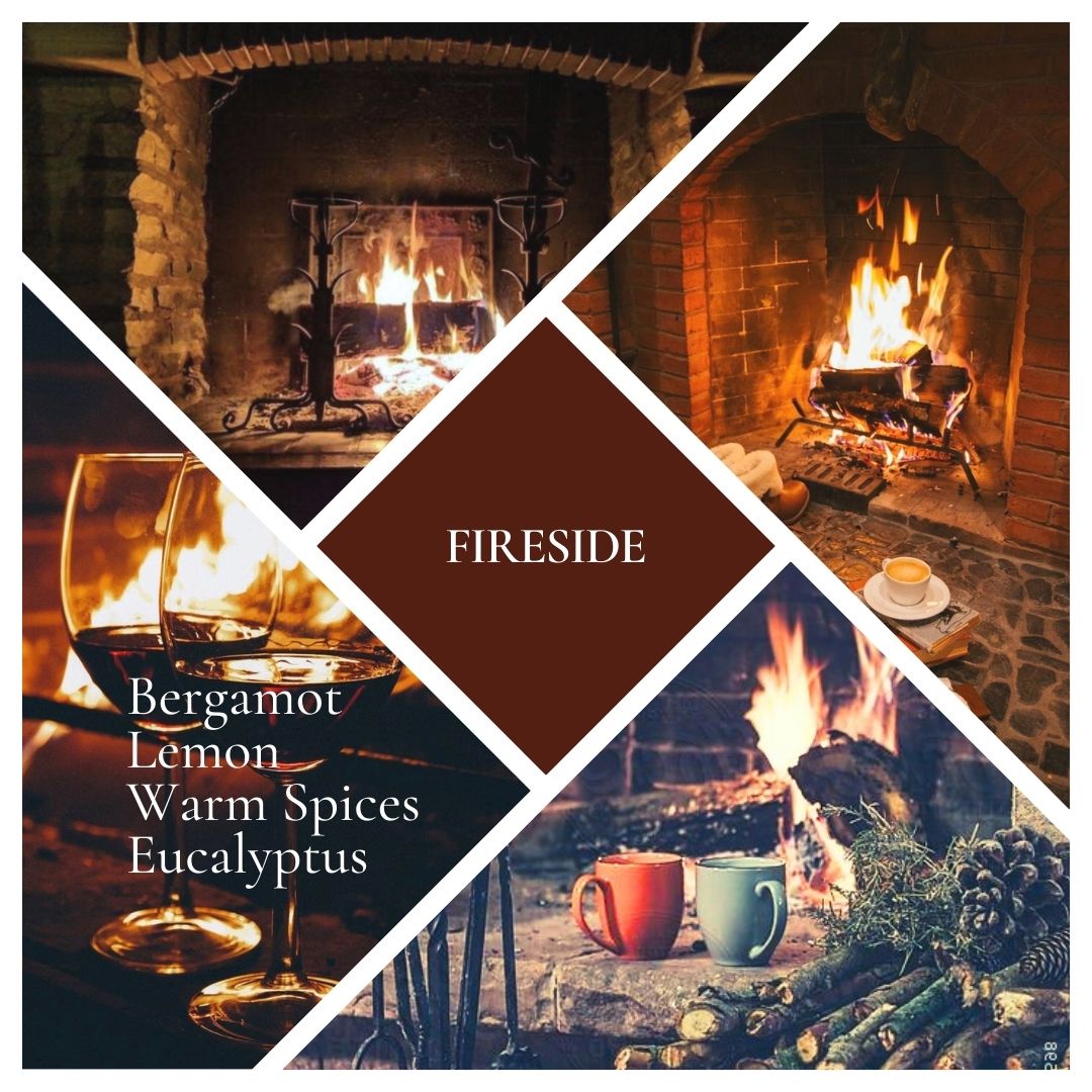 * NEW * Fireside Woodwick Candle