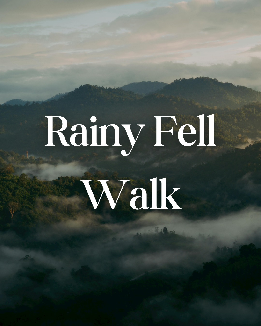 * NEW * Rainy Fell Walk Reed Diffuser