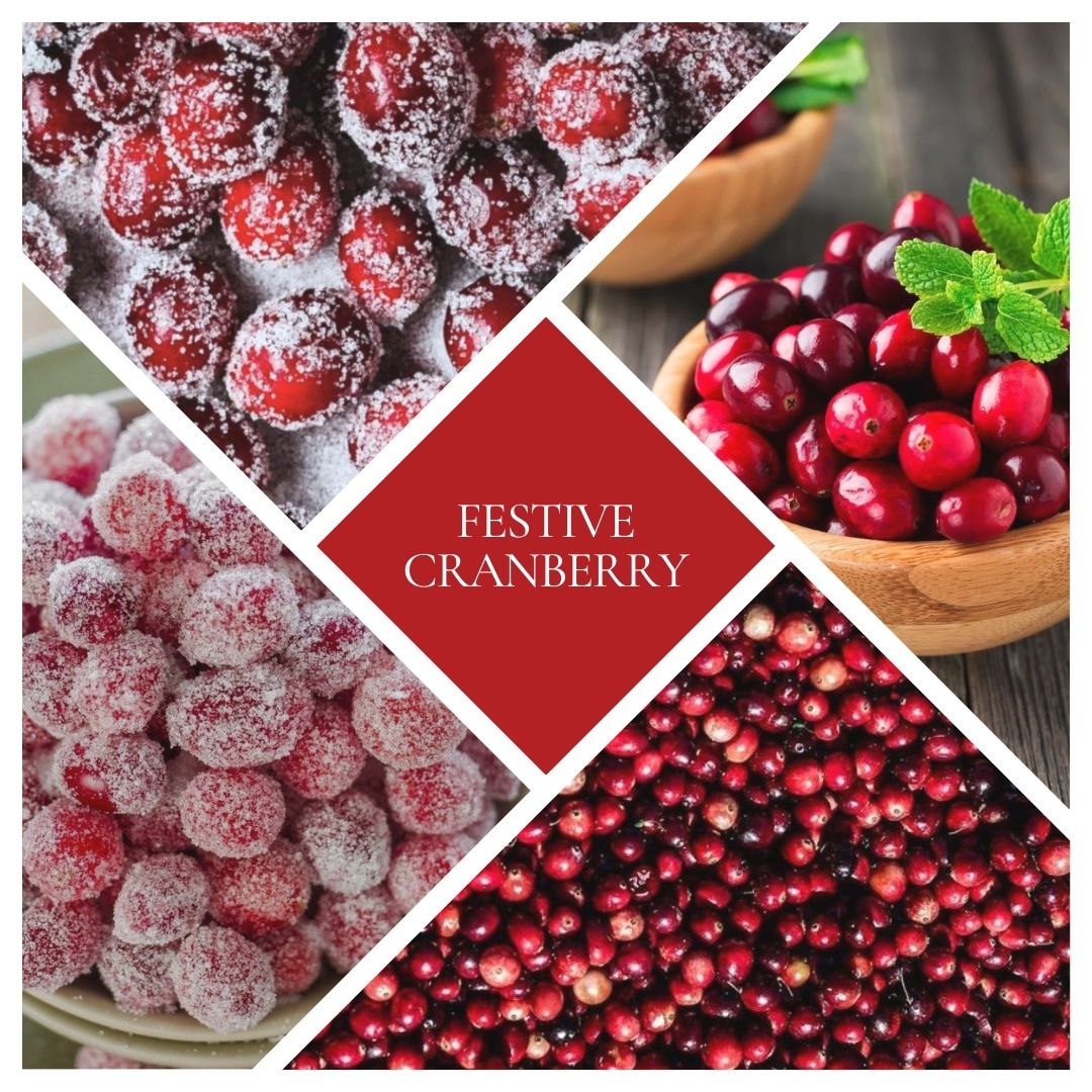 Festive Cranberry Woodwick Candle