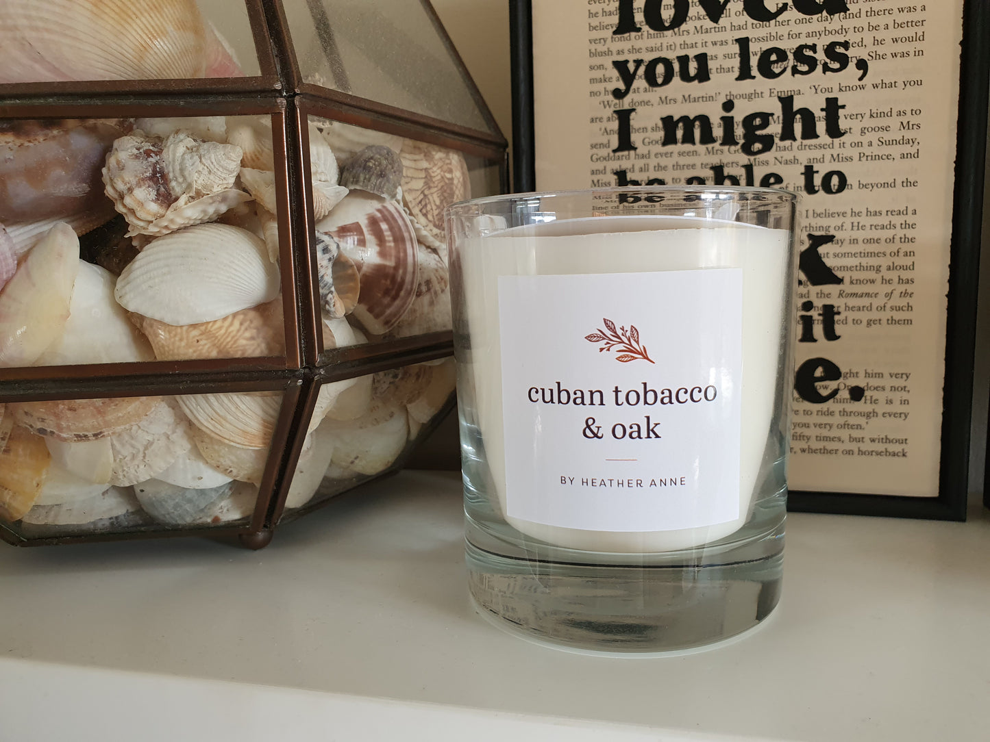 Cuban Tobacco & Oak Woodwick Candle