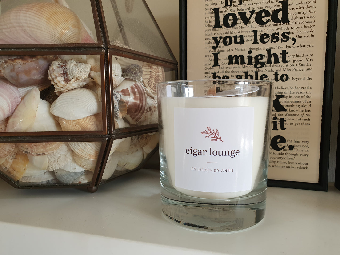 Cigar Lounge Woodwick Candle