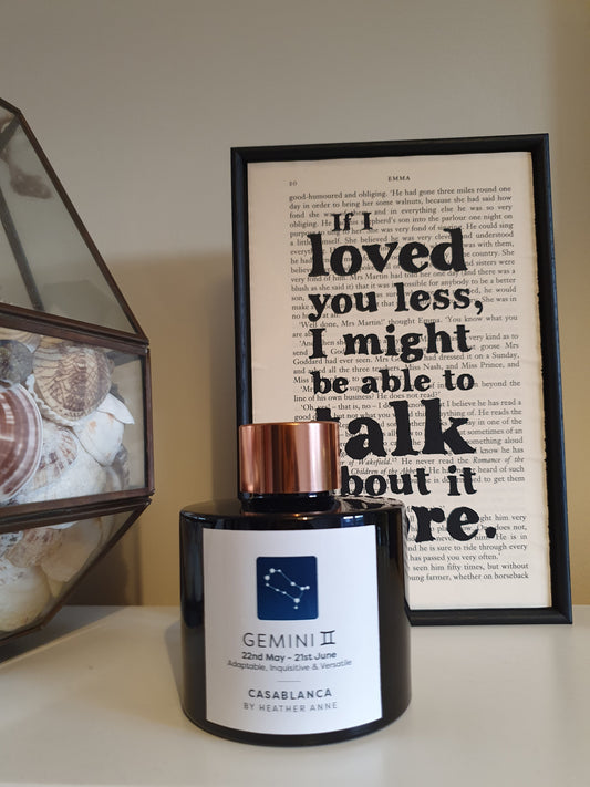 Gemini - Casablanca. 22nd May - 21st June Reed Diffuser