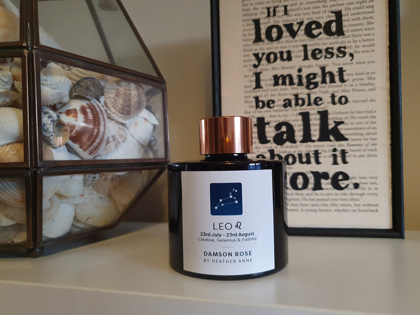 Leo - Damson Rose. 23rd July - 23rd August Reed Diffuser