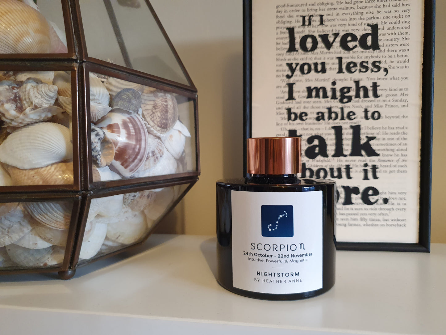 Scorpio - Nightstorm. 24th October - 22nd November Reed Diffuser