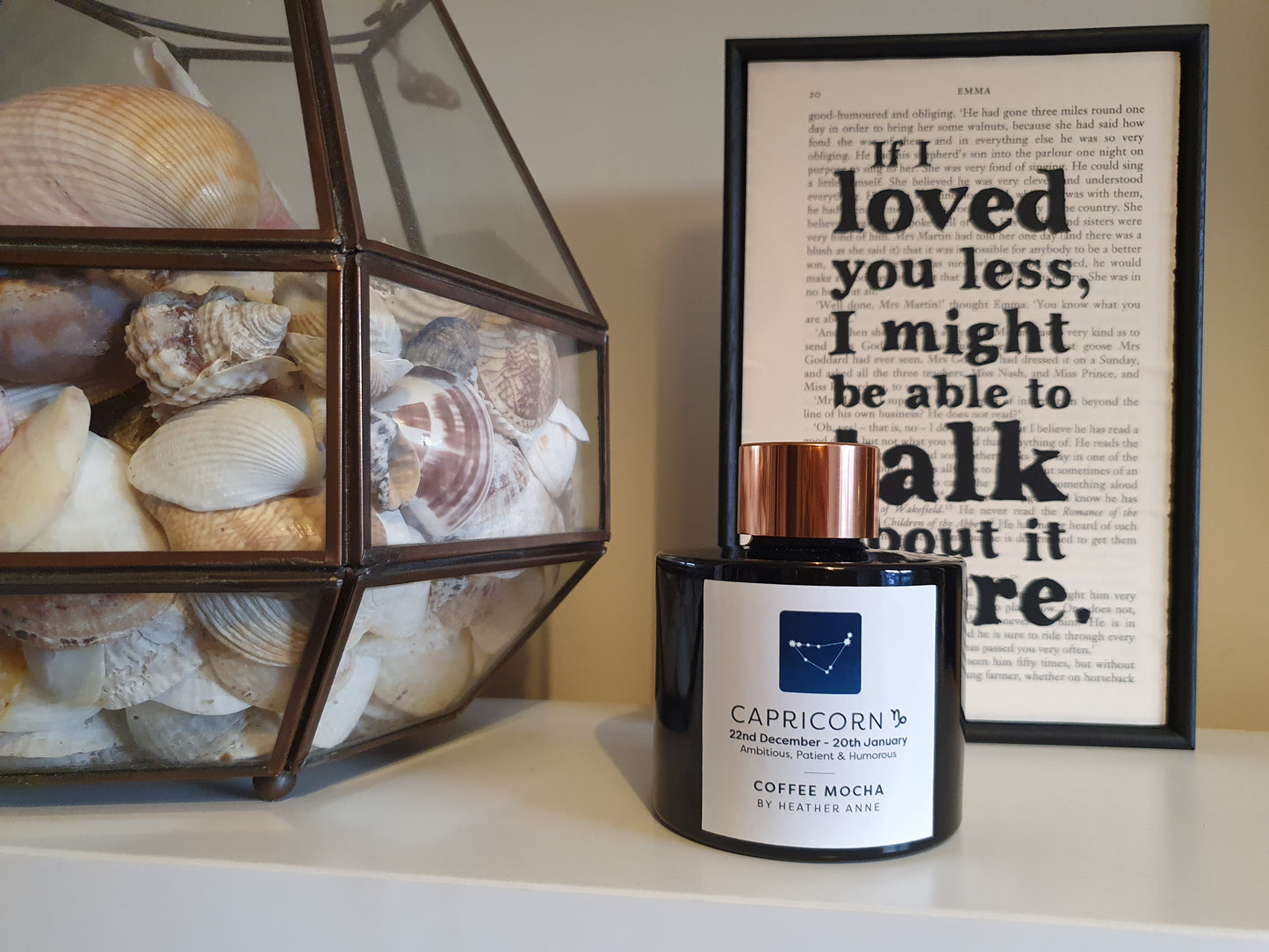 Capricorn - Coffee Mocha. 22nd December - 20th January Reed Diffuser