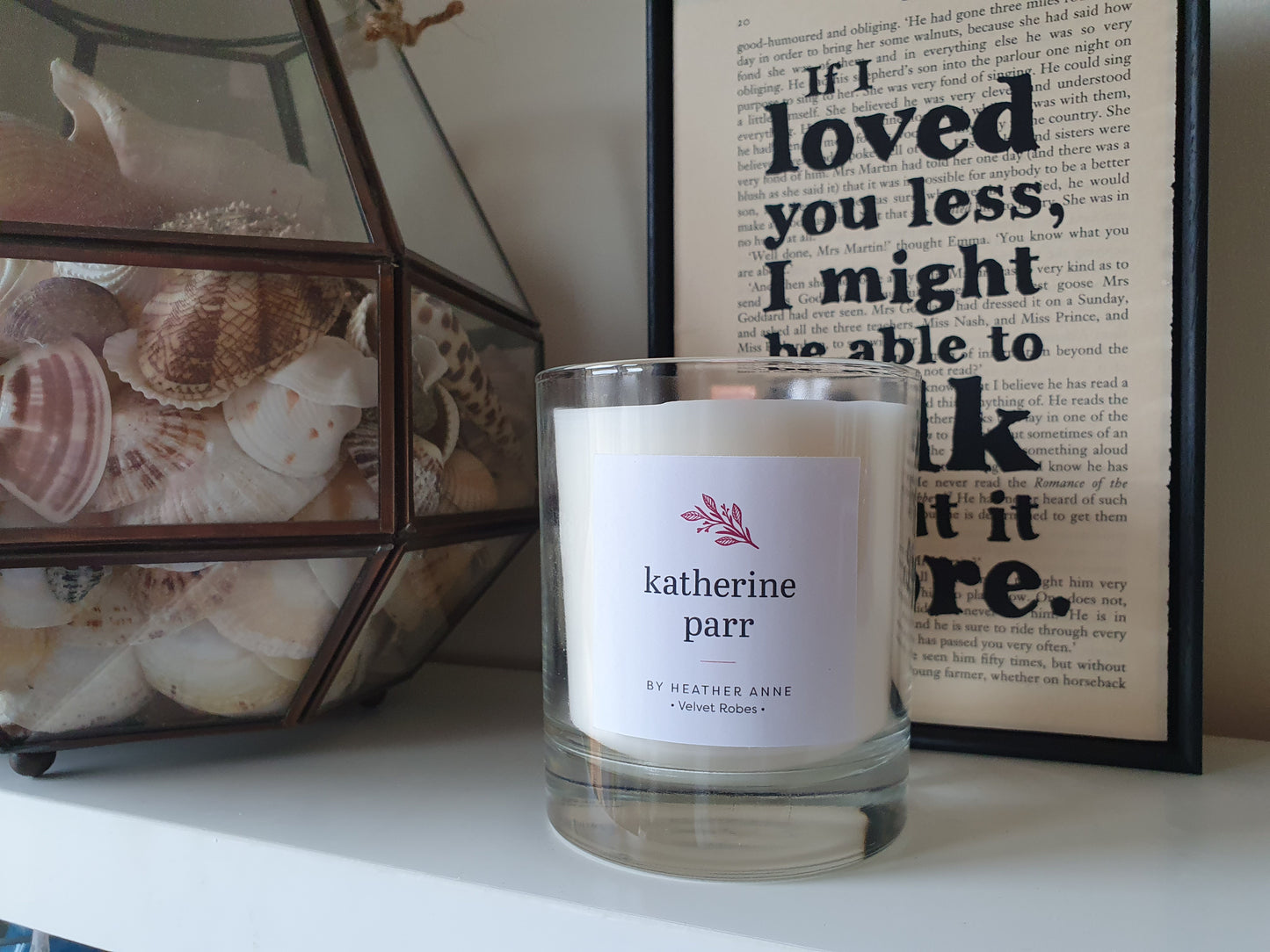 Katherine Parr Woodwick Candle