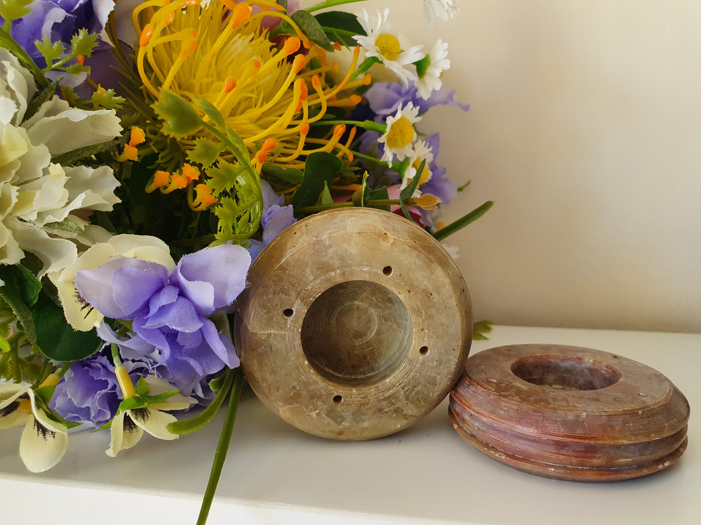 Soapstone Incense Holder