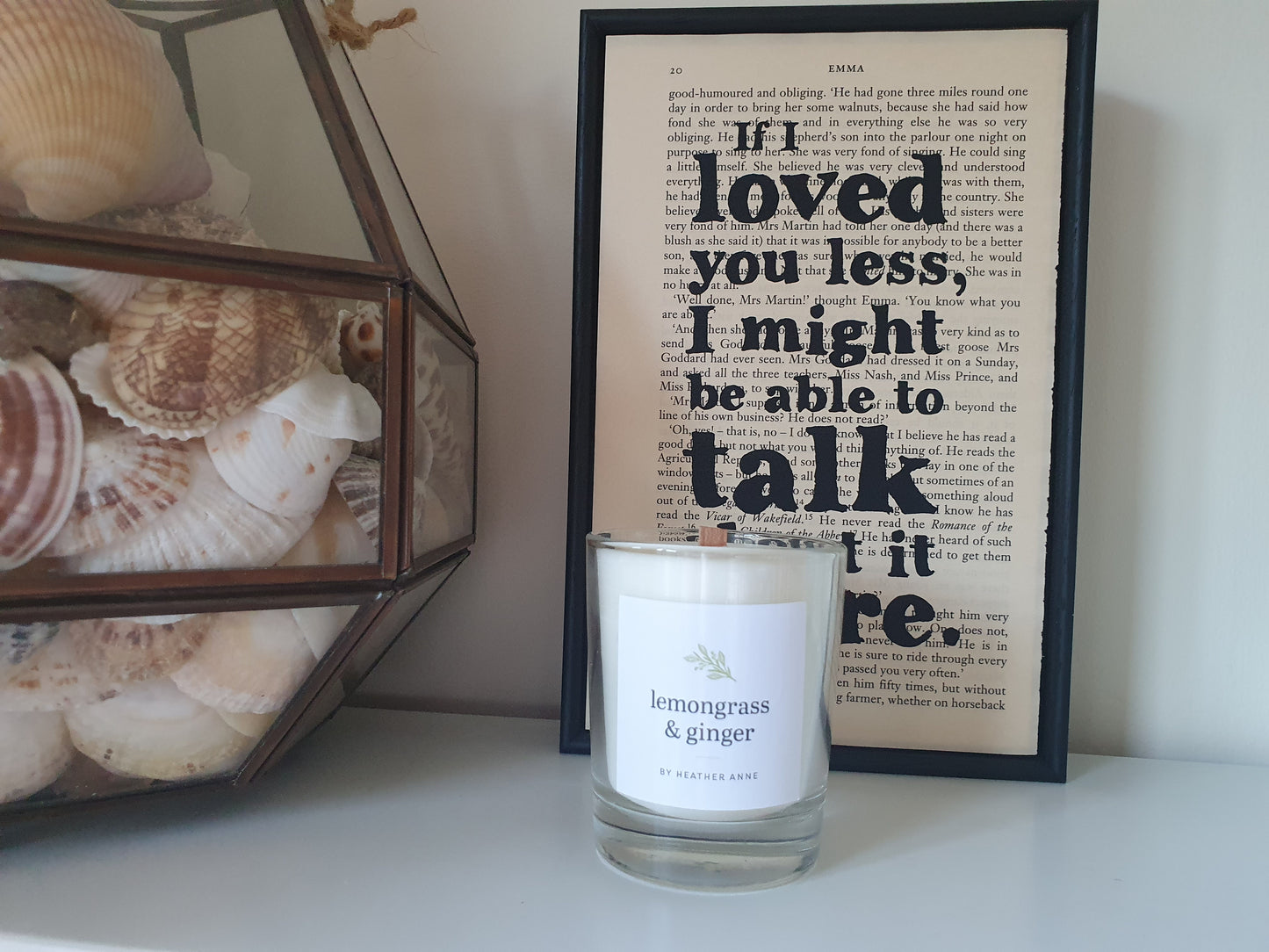 Lemongrass & Ginger Woodwick Candle