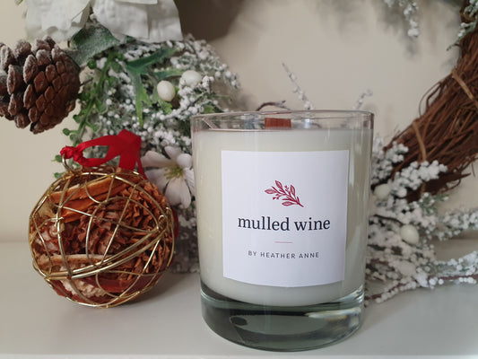 Mulled Wine Woodwick Candle