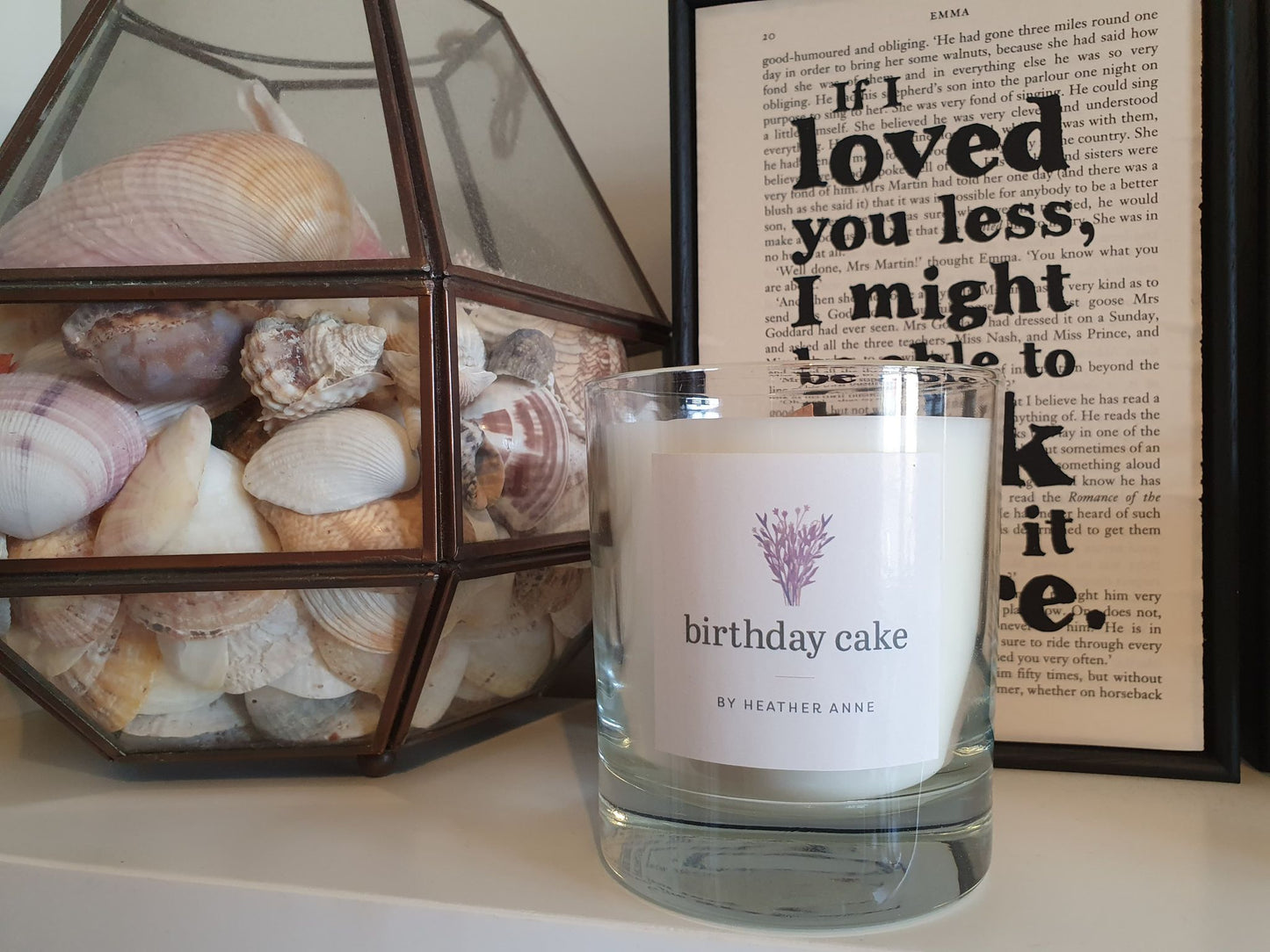 Birthday Cake Woodwick Candle