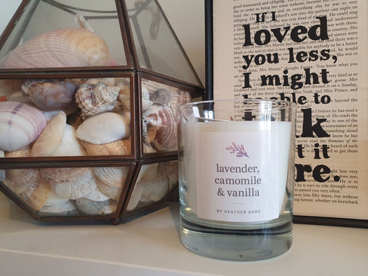 Lavender, Camomile & Vanilla  Woodwick Candle
