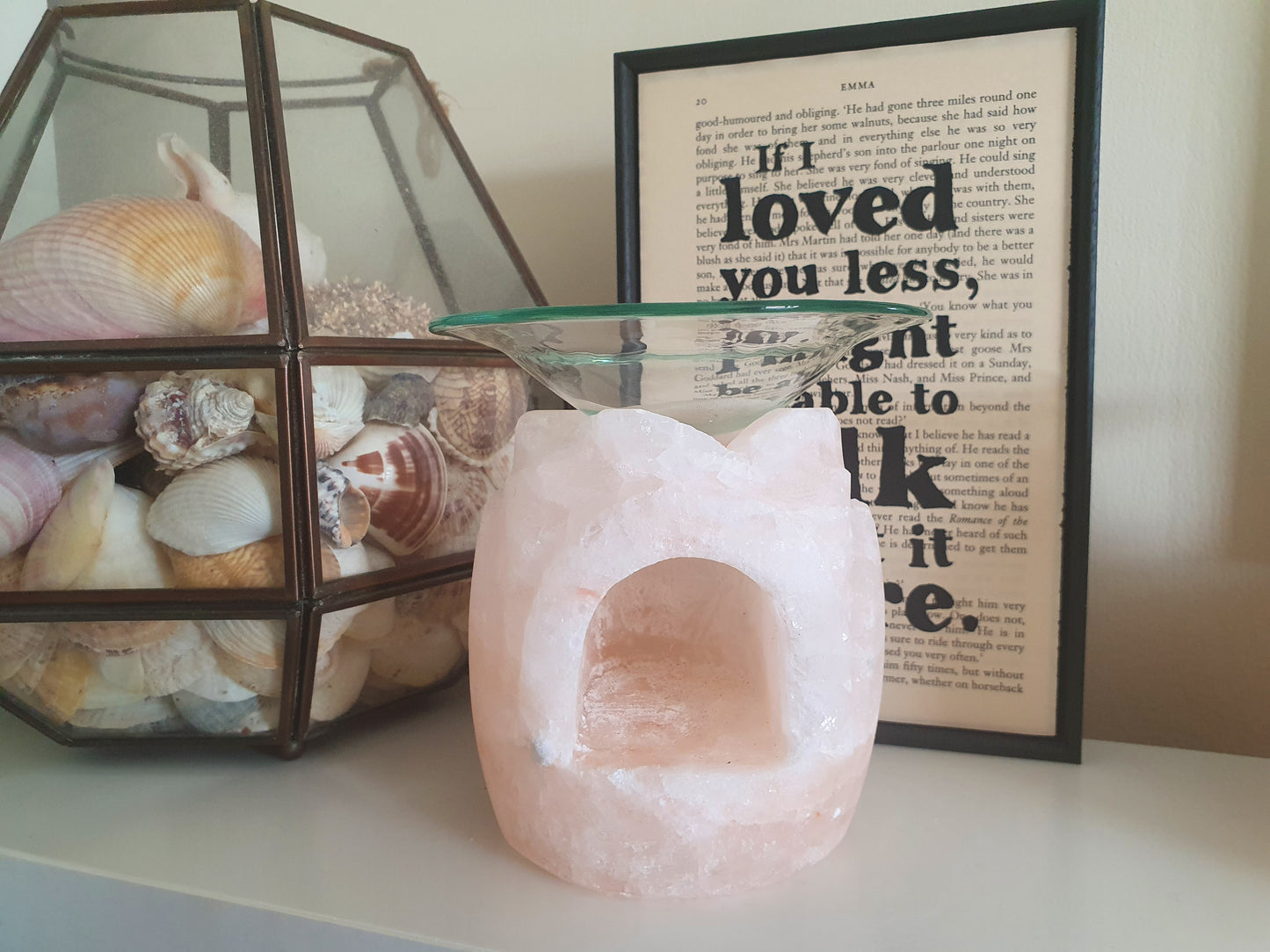 Lotus Flower Himalayan Salt Wax Melt Burner