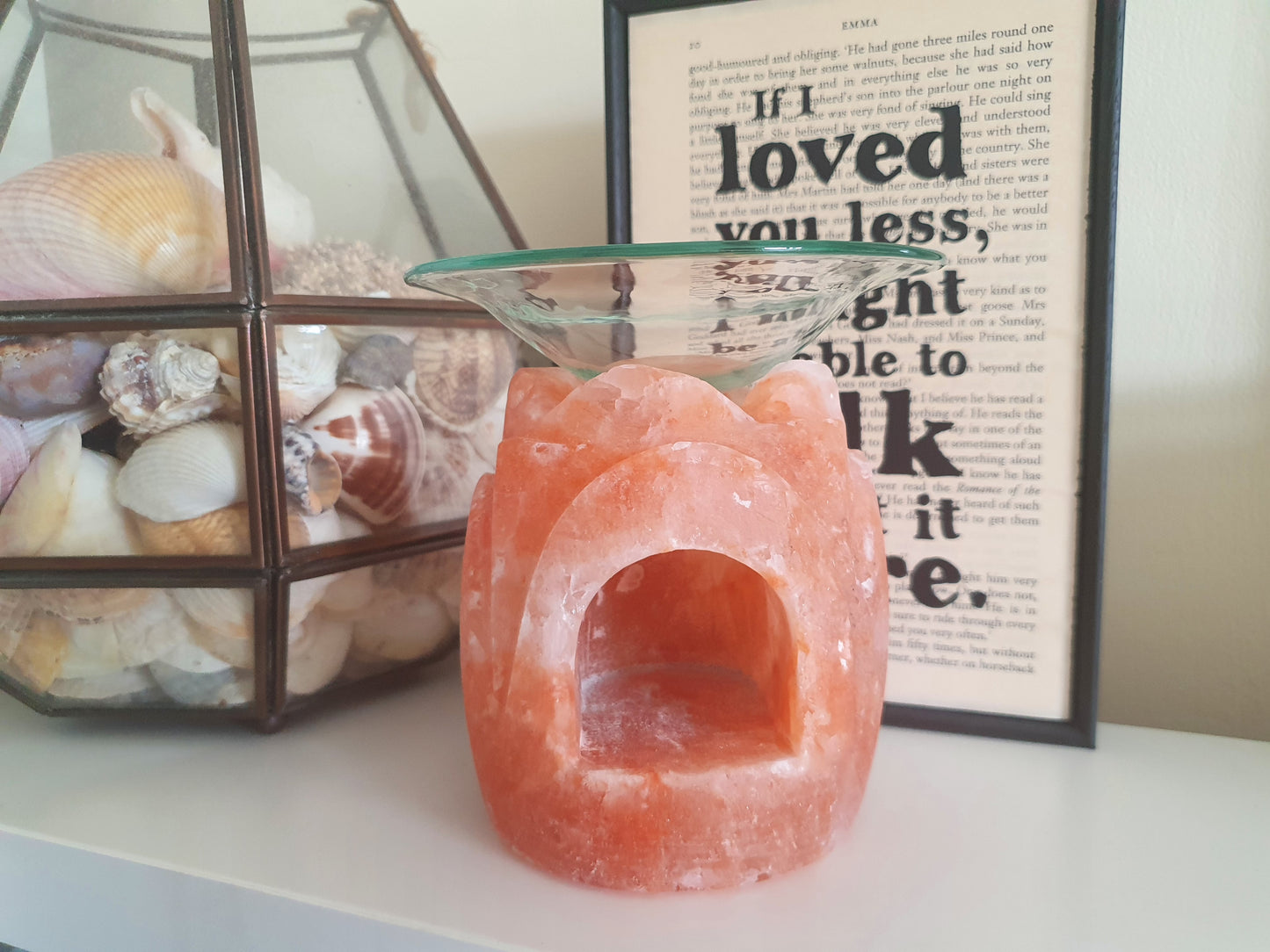 Lotus Flower Himalayan Salt Wax Melt Burner