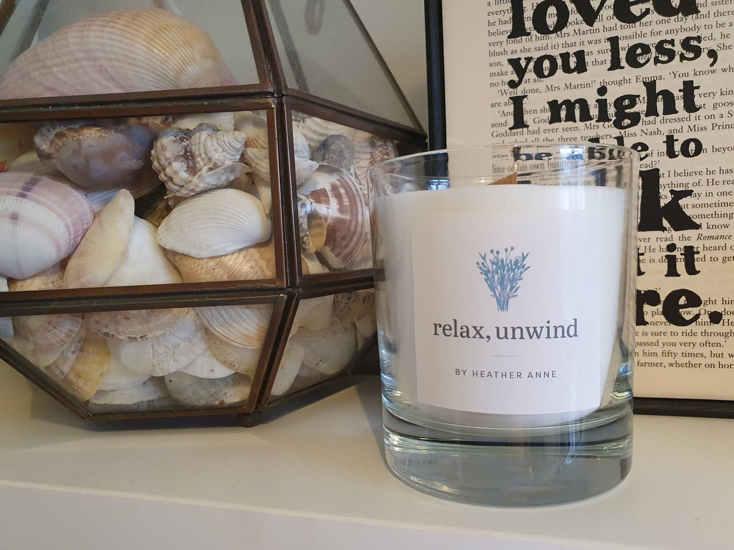 Relax, Unwind Woodwick Candle