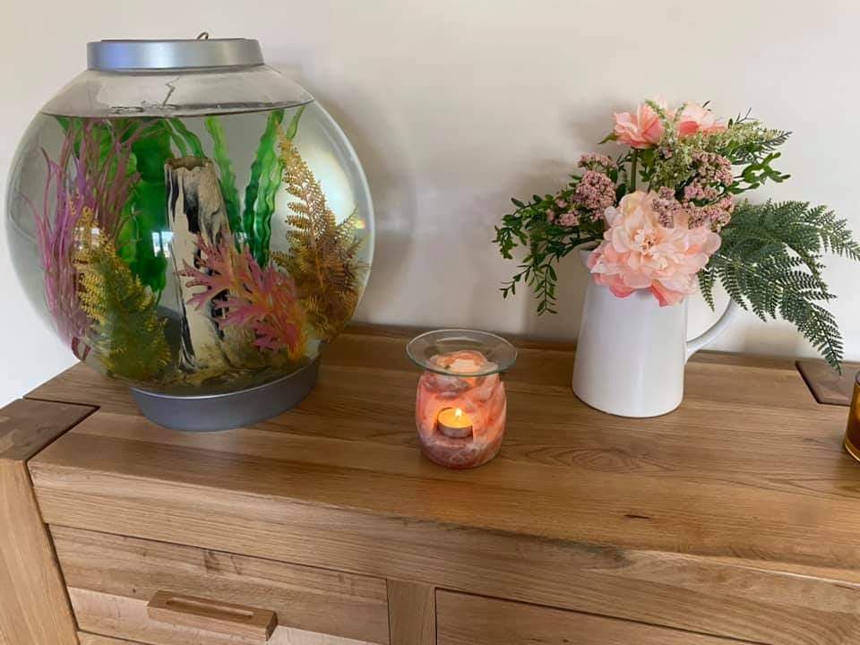 Lotus Flower Himalayan Salt Wax Melt Burner