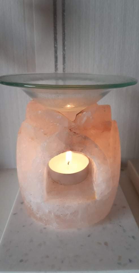 Lotus Flower Himalayan Salt Wax Melt Burner