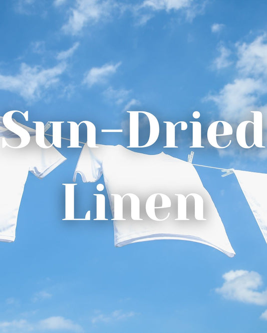 * NEW * Sun-Dried Linen Woodwick Candle