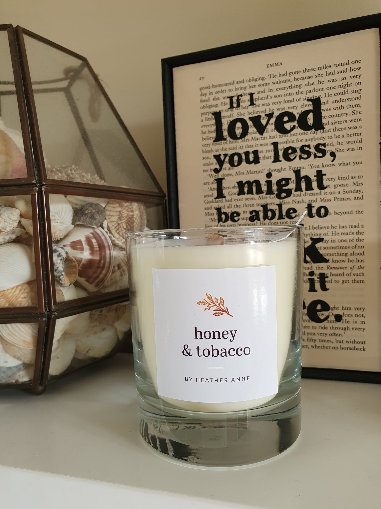 Honey & Tobacco Woodwick Candle