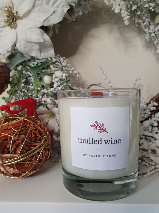 * NEW * Mulled Wine Woodwick Candle