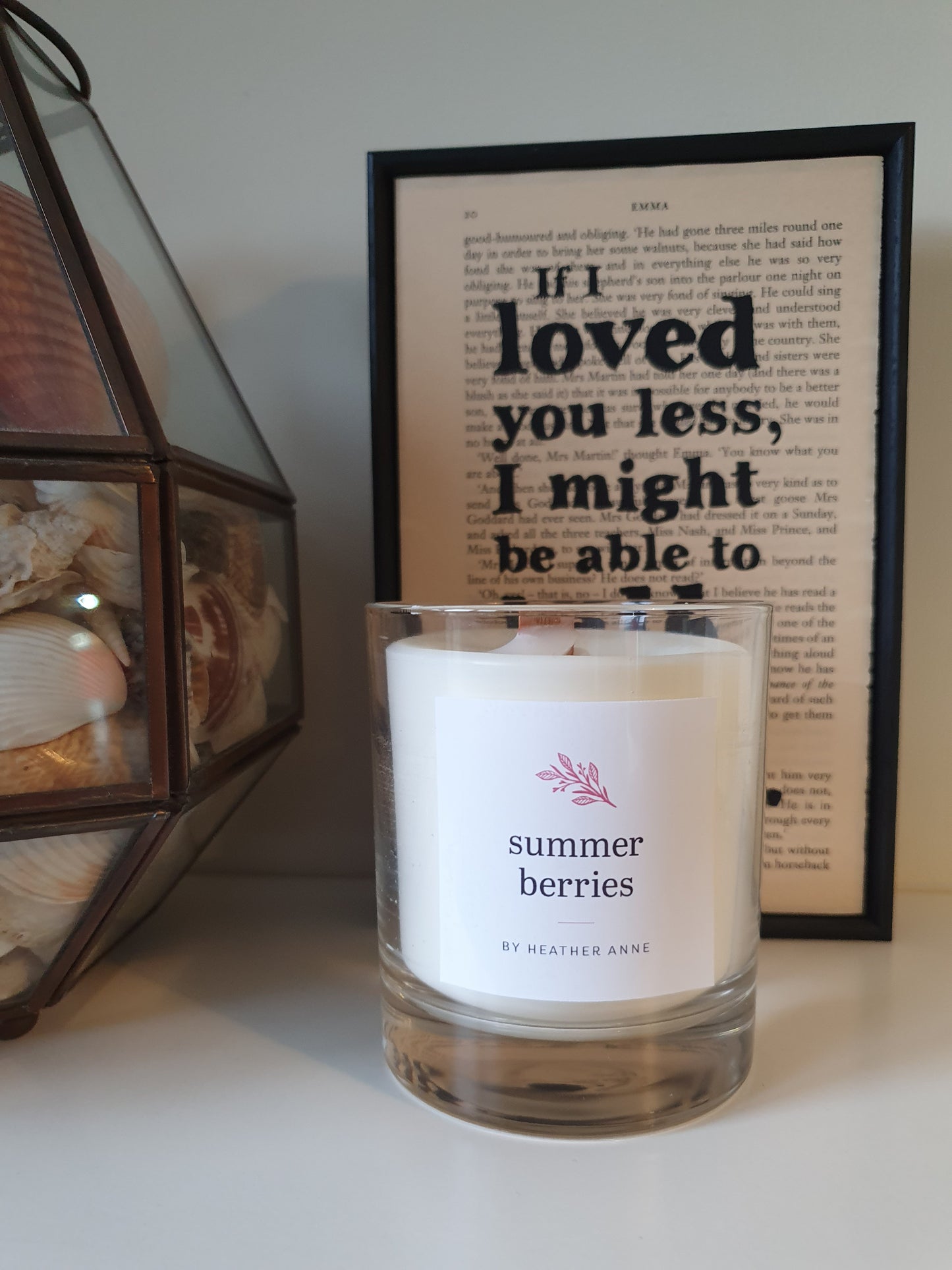 * NEW * Summer Berries Woodwick Candle