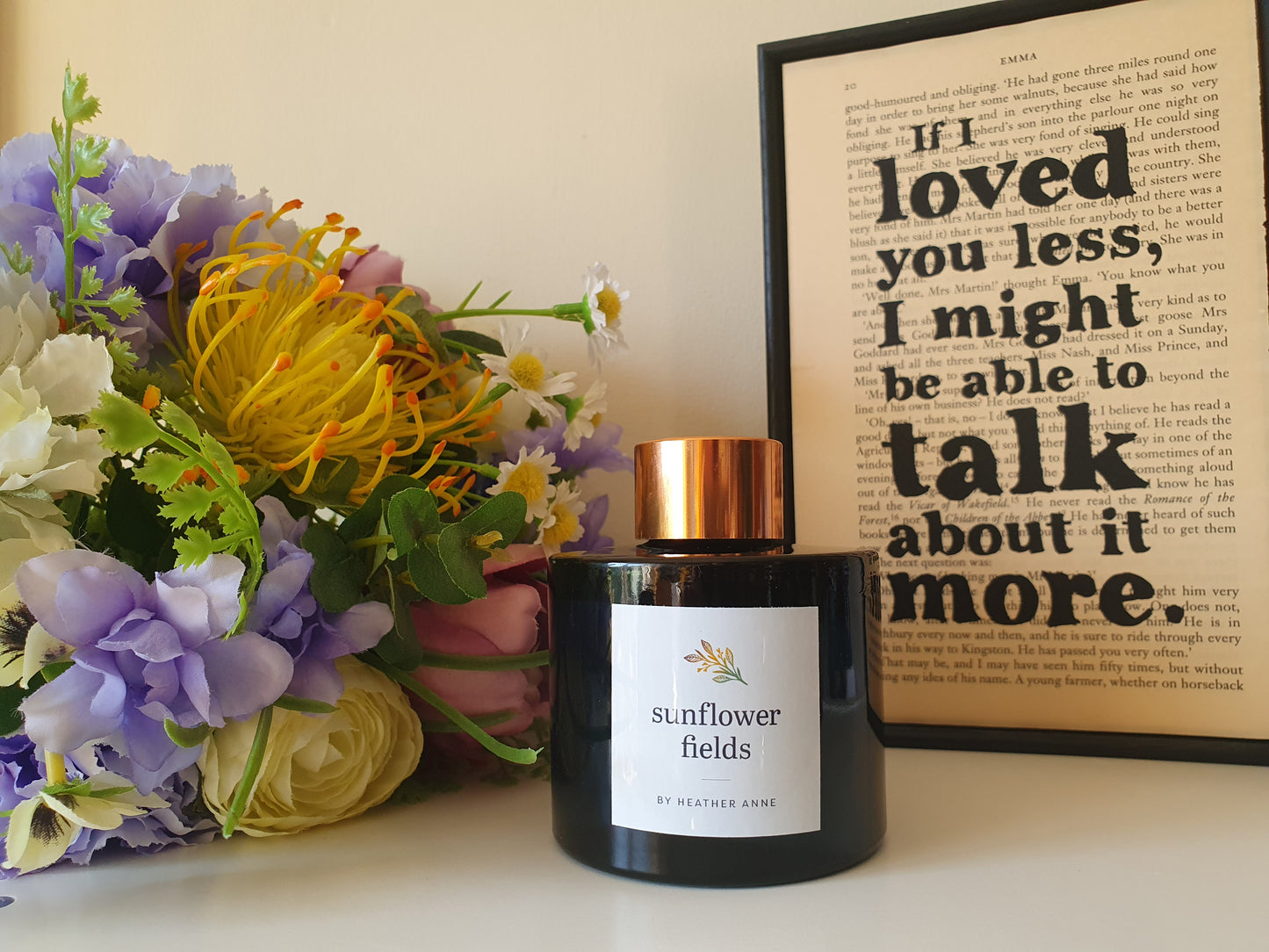 * NEW * Sunflower Fields Reed Diffuser