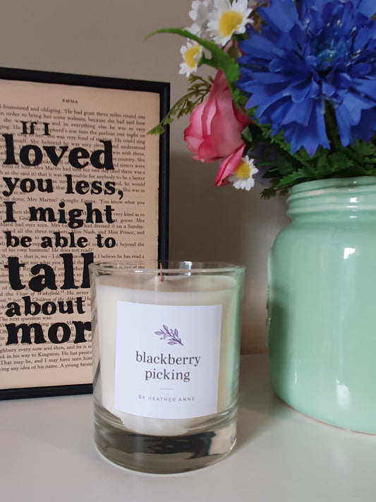 * NEW * Blackberry Picking Woodwick Candle