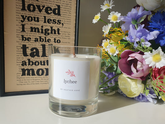 Lychee Woodwick Candle