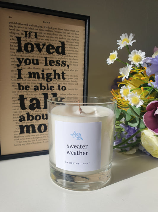 * NEW * Sweater Weather Woodwick Candle