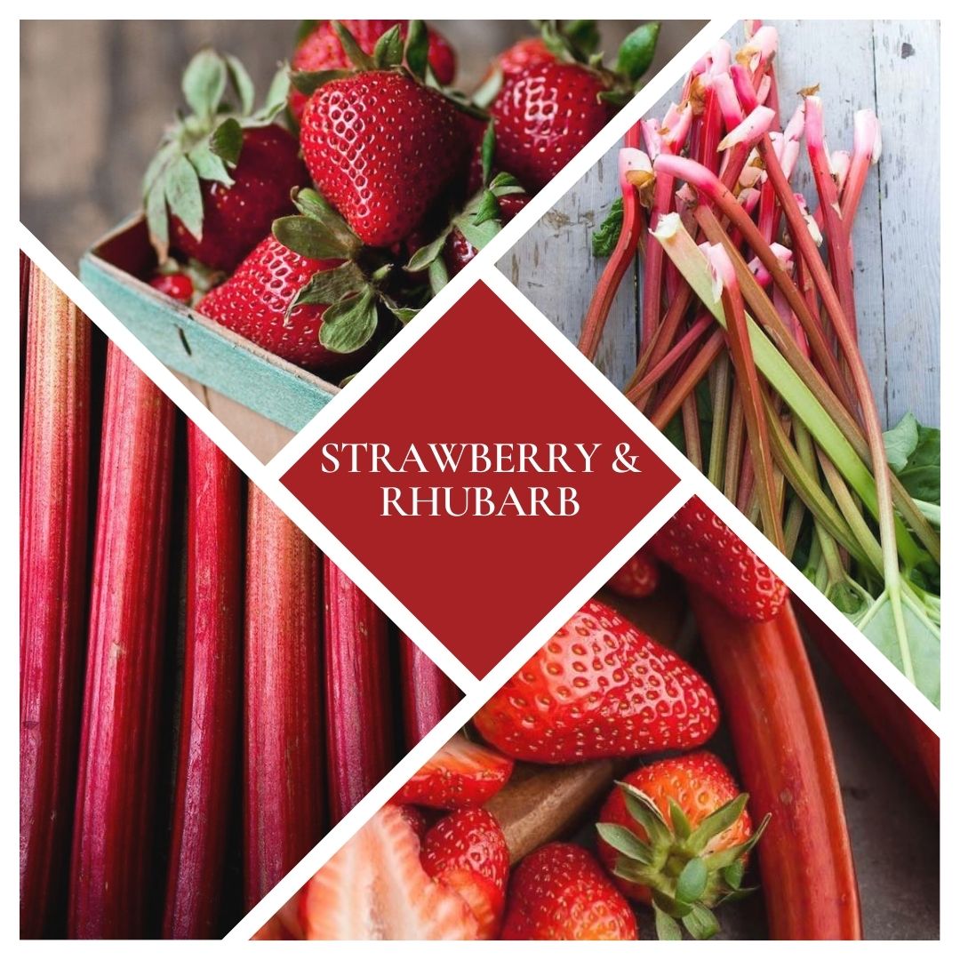 Strawberry & Rhubarb Woodwick Candle