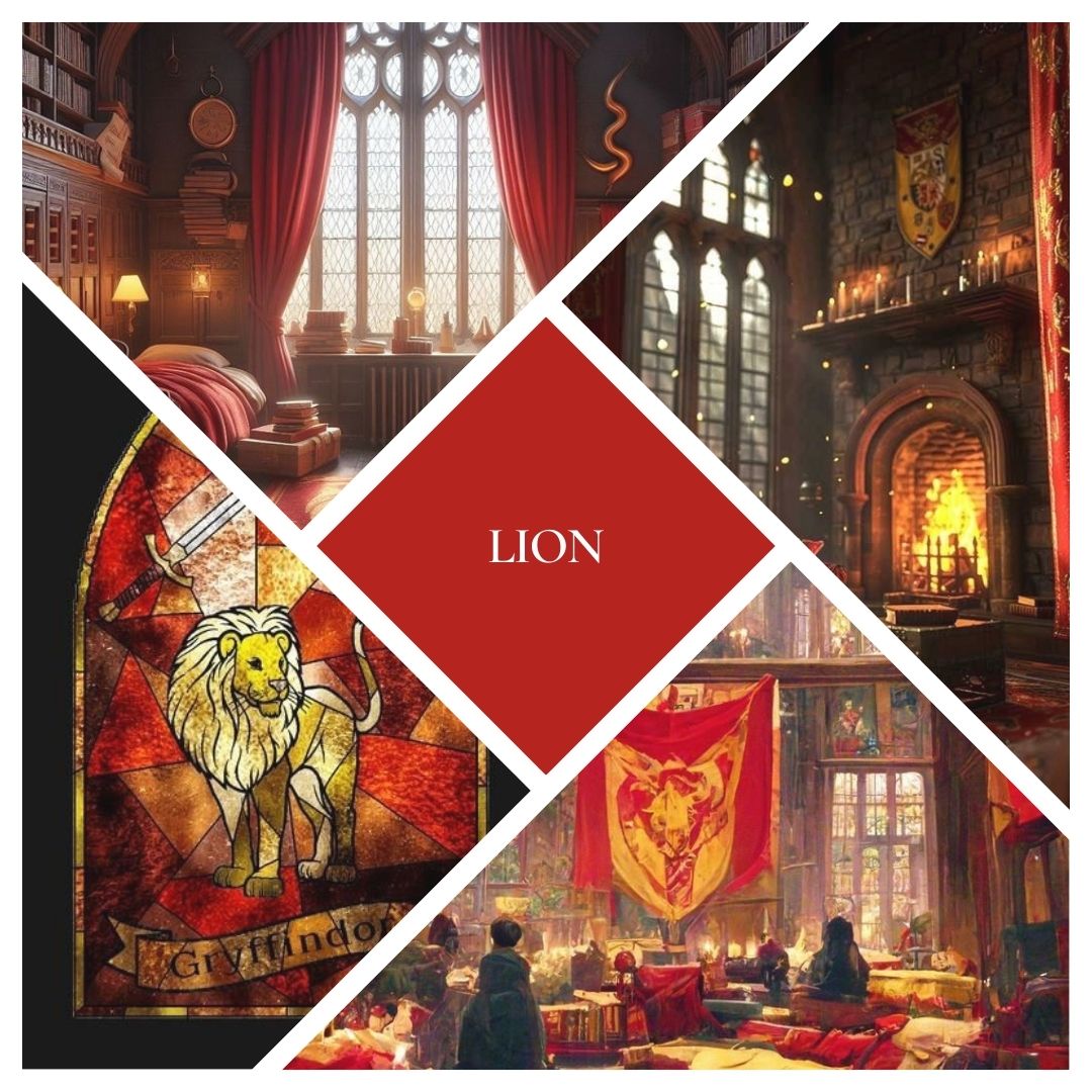 Lion Candle - Courage, Bravery, Chivalry