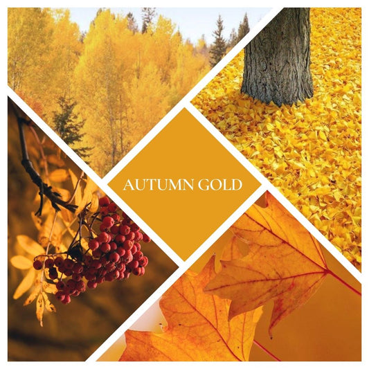 * NEW * Autumn Gold Woodwick Candle