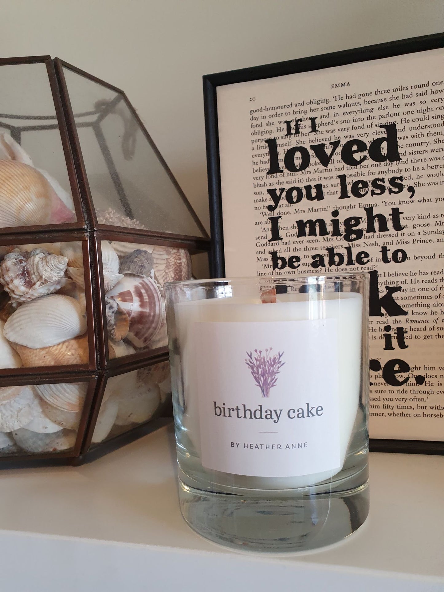 Birthday Cake Woodwick Candle