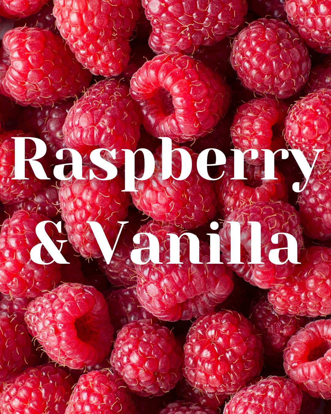 * NEW * Raspberry & Vanilla Woodwick Candle