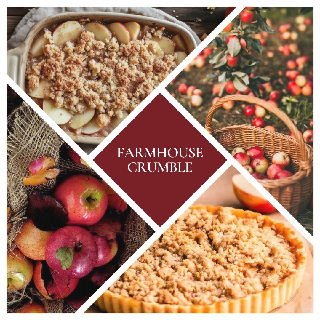 * NEW * Farmhouse Crumble Woodwick Candle