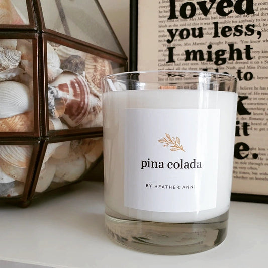 * NEW * Pina Colada Woodwick Candle